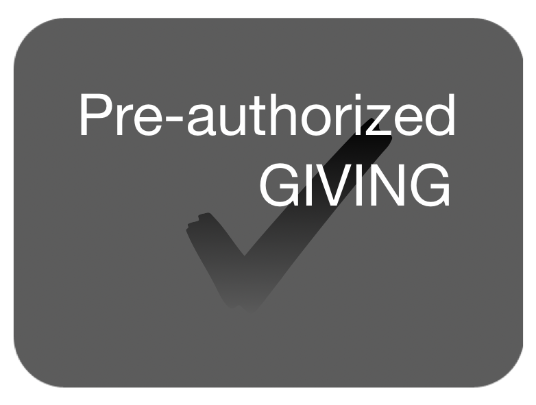 Pre-Authorized Giving