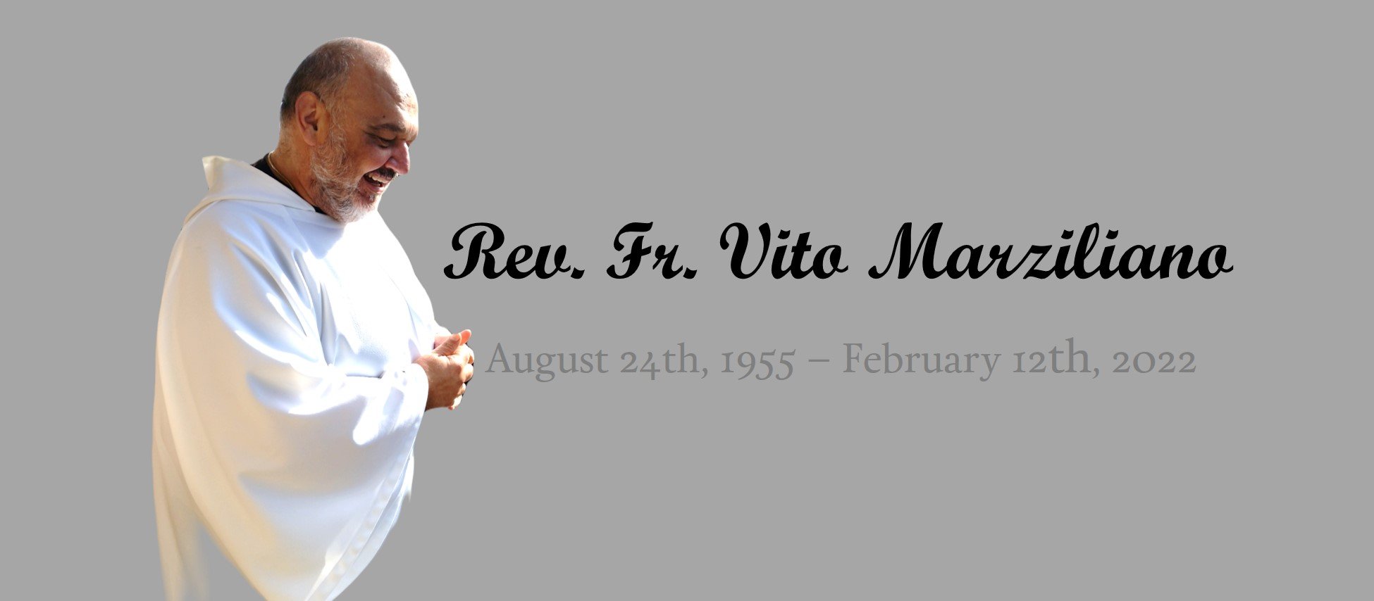 RIP Fr. Vito
